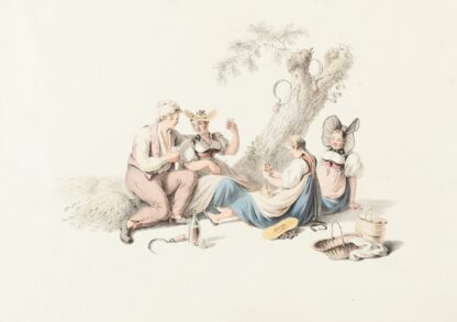 Dîné des moissonneurs by Franz Niklaus König