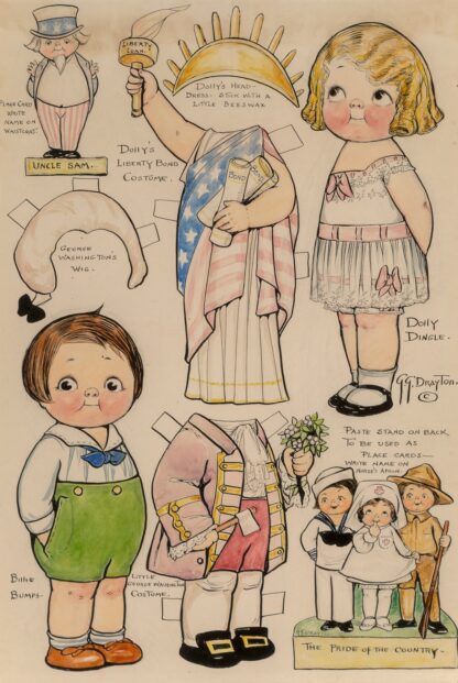 Dolly Dingle’s Patriotic Party by Grace Gebbie Wiederseim Drayton