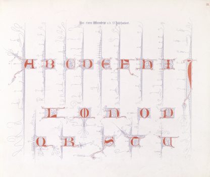 Dondorf’s Alphabete Pl.08 by Bernhard Dondorf