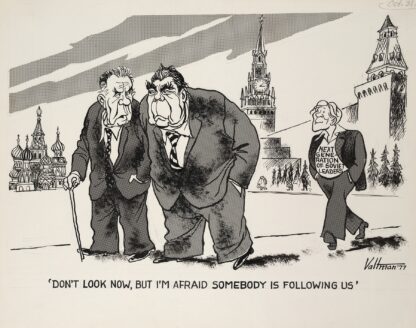 ‘Don’t look now, but I’m afraid somebody is following us’ by Edmund Siegfried Valtman