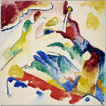 Draft for ‘Composition II’ by Wassily Kandinsky