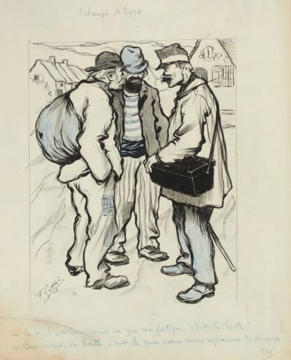 Échange de vues by Fernand Louis Gottlob