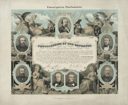 Emancipation Proclamation. Proclamation by the governor by E. Knobel