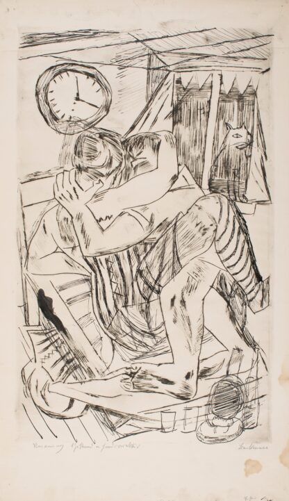 Embrace by Max Beckmann