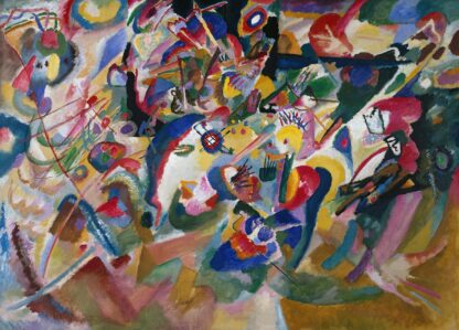 Entwurf 3 zu ‘Komposition VII’ by Wassily Kandinsky