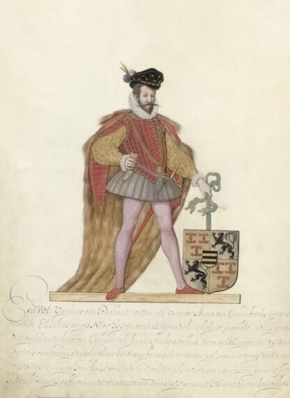 Erard van Pallandt, heer van Culemborg by Nicolaes de Kemp