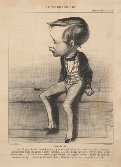 Estancelin by Honoré Daumier