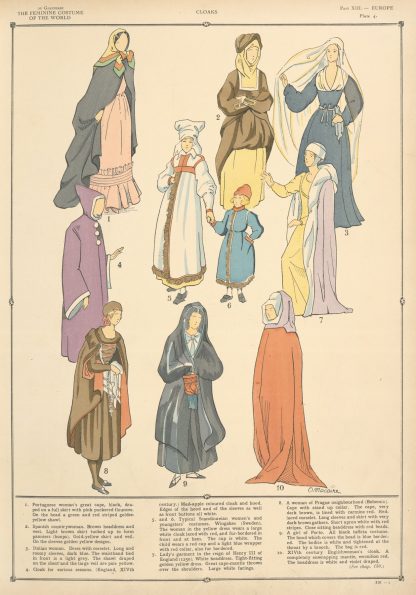Europe – Cloaks by Paul Louis de Giafferri