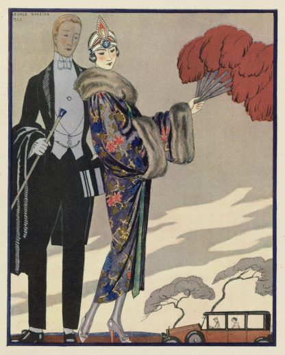 Evening Attire.. by George Barbier