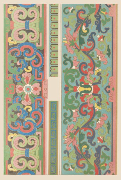 Examples of Chinese ornament, Pl.06 by Owen Jones