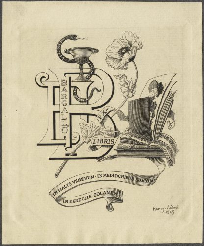 F. Bargallo by Henry Andre
