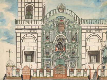 Facade of a Church, Lima by Francisco Fierro