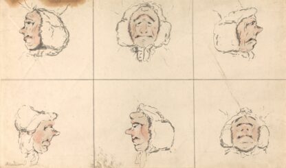 Faces by George Moutard Woodward