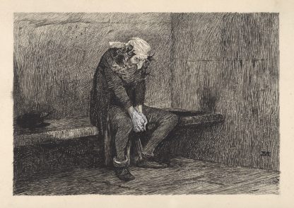 Fagin in his cell by James Mahoney