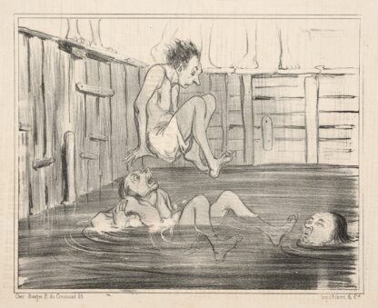 False position by Honoré Daumier