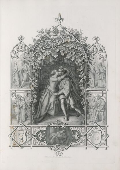 Faust ; eine Tragödie von Goethe ; erster Theil Pl.15 by Adrian Schleich