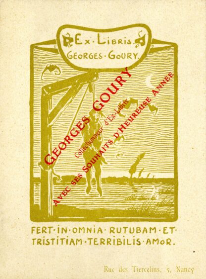 Fert in omnia rutubam et tristitiam terribilis amor by Anonymous