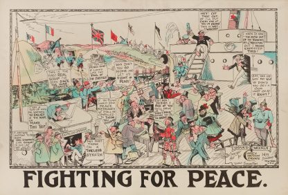 Fighting for Peace by Carey Cartoon Service
