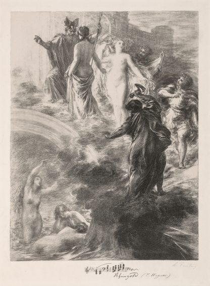 Finale of the Rhinegold by Henri Fantin-Latour