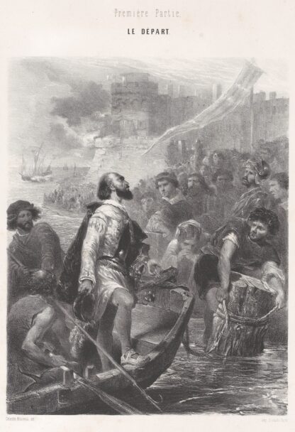 First Part, the Departure by Celestin Nanteuil