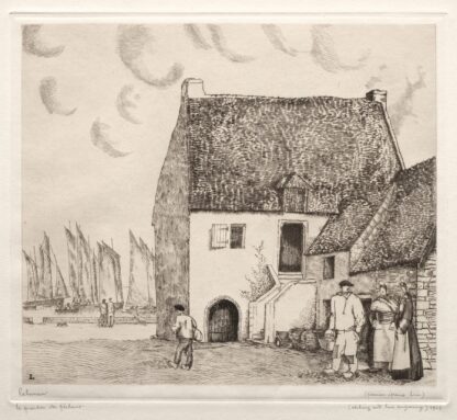 Fishermen’s Quarters by Jean-Émile Laboureur