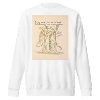 Flora’s feast; A masque of flowers Pl.25 by Walter Crane Sweatshirt