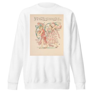 Flora’s feast; A masque of flowers Pl.29 by Walter Crane Sweatshirt