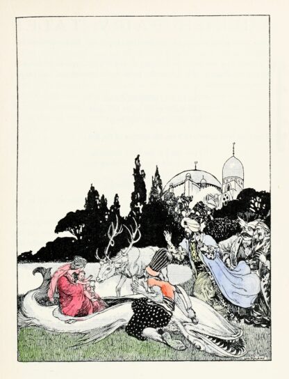 Forty-four Turkish fairy tales Pl 03 by Willy Pogany