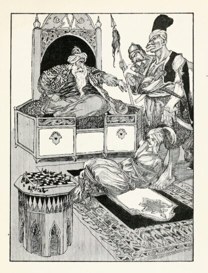 Forty-four Turkish fairy tales Pl 37 by Willy Pogany