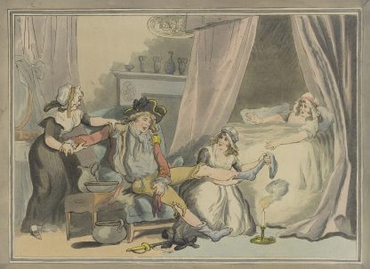Four o’clock in town by Thomas Rowlandson