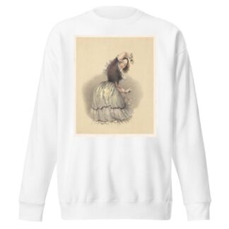 Française by Eugène Charles François Guérard Sweatshirt