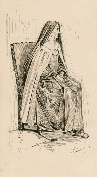 Francisca, a nun by Louis Rhead