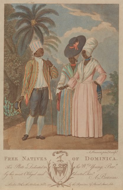 Free Natives of Dominica by Agostino Brunias