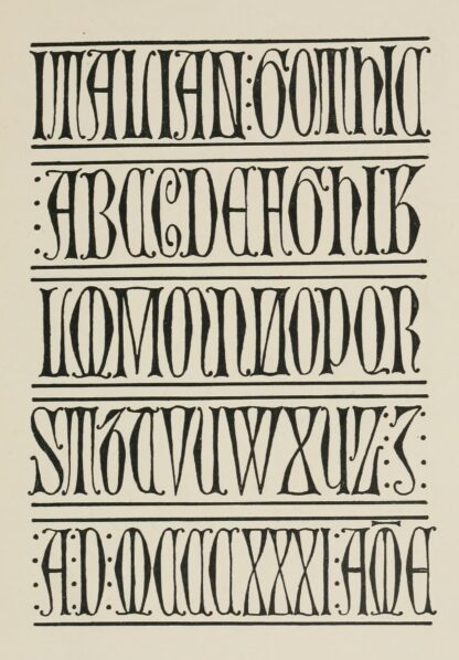 French and Spanish Uncial Capitals by Frank Chouteau Brown