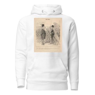 Friends by Honoré Daumier Hoodie