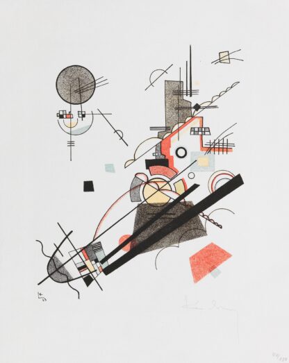 Fröhlicher Aufstieg by Wassily Kandinsky