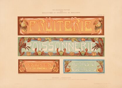 Fruiterie et Poissonnerie by Henry Guédy
