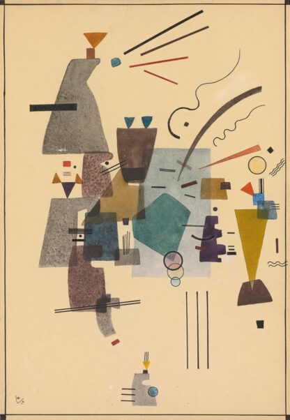 Gewärmtes Kühl by Wassily Kandinsky