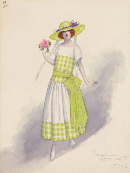 Gingham girl, 4 by Will R. Barnes