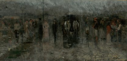 Gloomy Fair I. by Ladislav Mednyánszky
