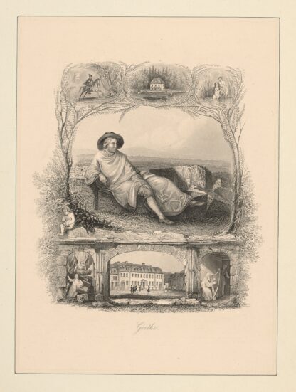 Goethe by Johann Heinrich Wilhelm Tischbein