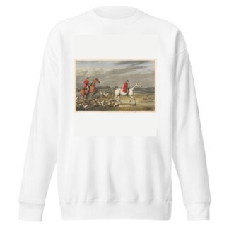 Going to Cover by Henry Thomas Alken Sweatshirt