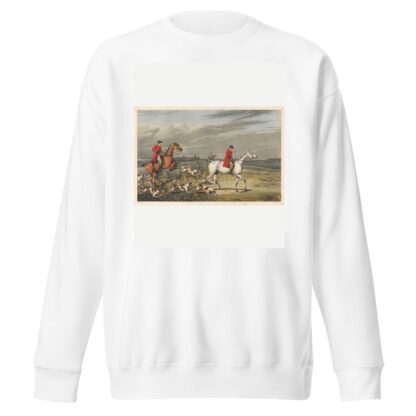 Going to Cover by Henry Thomas Alken Sweatshirt