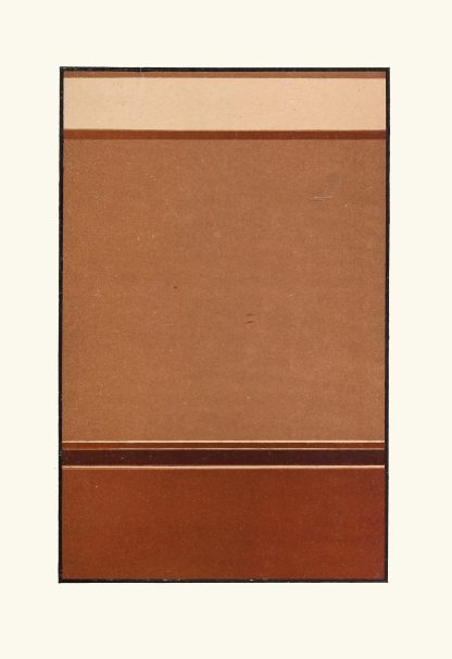 Gradated Tones of Broken Red. An example of the Small Interval in Colour by James Ward