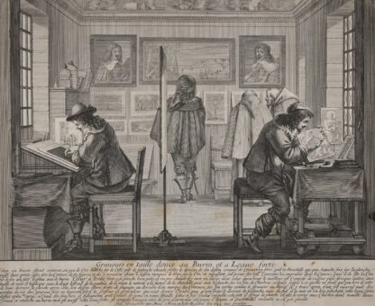 Graveurs en taille douce au burin et a l’eau forte by Abraham Bosse