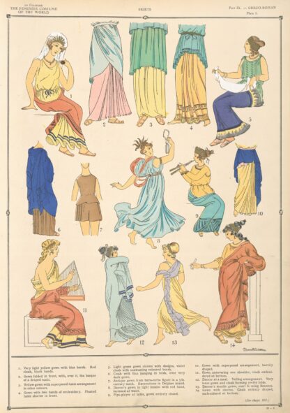 Greco-Roman – Skirts by Paul Louis de Giafferri
