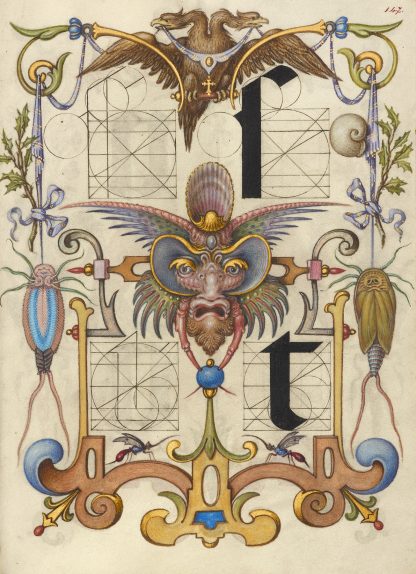 Guide for Constructing the Letters s and t by Joris Hoefnagel
