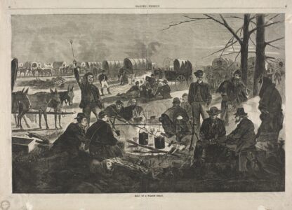 Halt of the Wagon Train by Winslow Homer