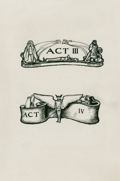 Hamlet; Headings by Byam Shaw