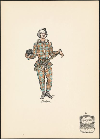 Harlekin by Ernst Stern